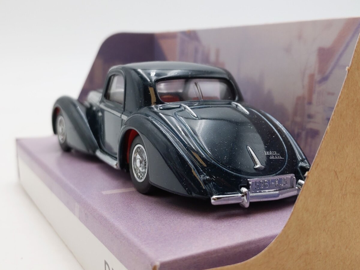 Matchbox DY-14 The Dinky Collection 1:43 Scale Delahyne 145 Dark Navy Blue LN/Box