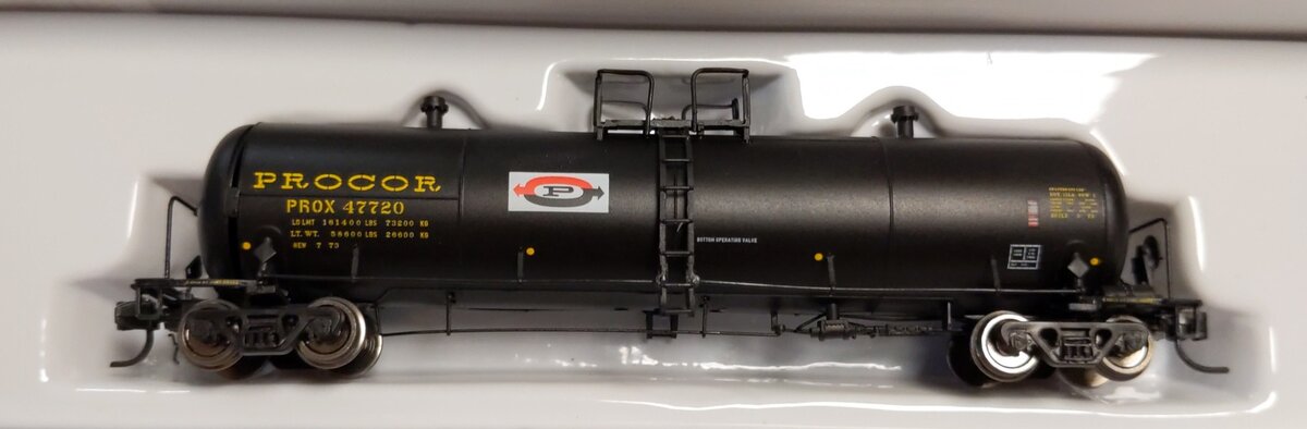 Rapido Trains 535004-01 N PROCOR Tank Car #47720 EX/Box