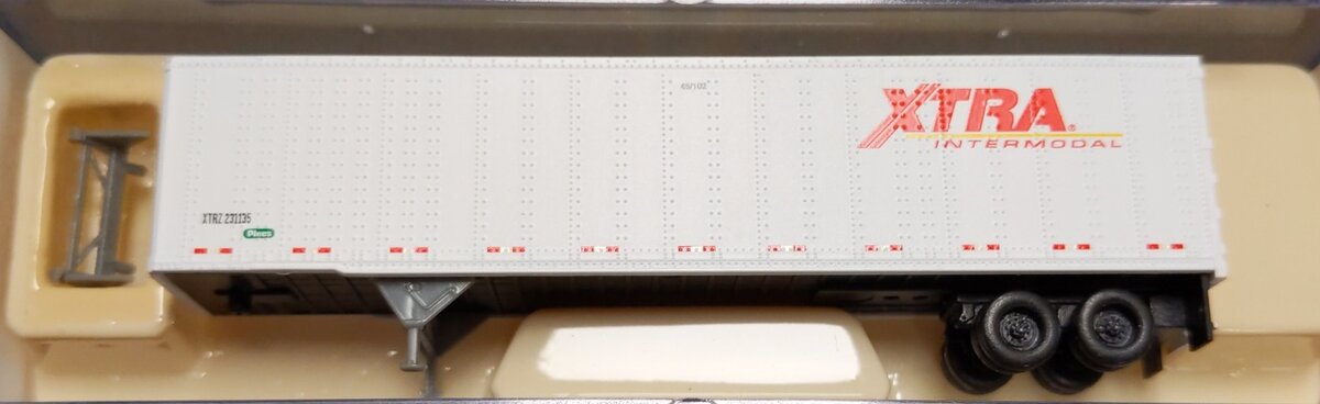 Atlas 2967-1 N Scale Xtra Intermodal #231135 45' Trailer LN/Box
