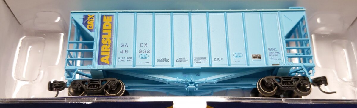 Athearn 23480 N GATX 2600 CF Airslide Hopper #46932 LN/Box