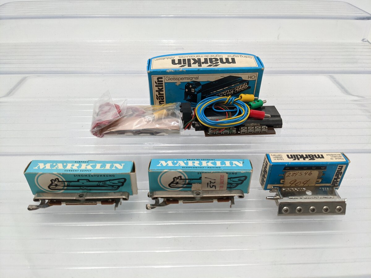Marklin HO Scale Assorted Parts [4] EX/Box