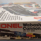 Lionel 6-1762 O Gauge Wabash Cannonball Set EX/Box