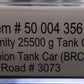 Atlas 50004356 N Union Tank Car Trinity 25,500 Gallon Tank Car #3073