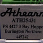 Athearn 25431 N Burlington Northern PS 4427 Covered Hopper #445242 LN/Box