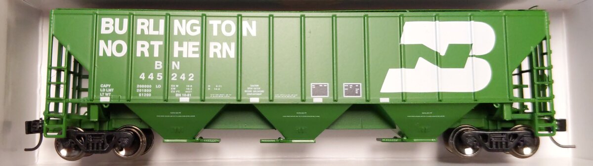 Athearn 25431 N Burlington Northern PS 4427 Covered Hopper #445242 LN/Box