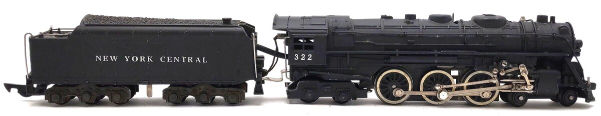 American Flyer 322 Vintage S NYC 4-6-4 Hudson Steam Locomotive & Tender EX