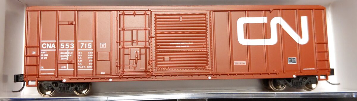 Athearn 20092 Canadian National Combination Boxcar #553715 LN/Box