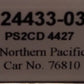 Trainworx Inc. 24433-03 N Northern Pacific Covered Hopper #76810 LN/Box