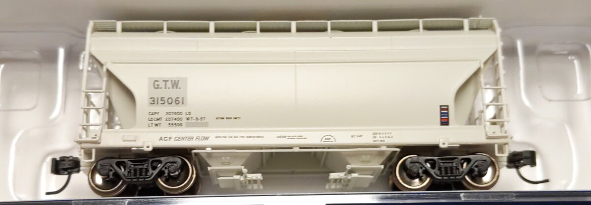 Athearn 24669 N Grand Trunk & Western ACF 2970 Covered Hopper #315061 LN/Box