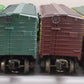 Lionel O Assorted Freight Cars: 6-9366, 5700, 9710, 5706, 5707, & 9416 [6] EX/Box