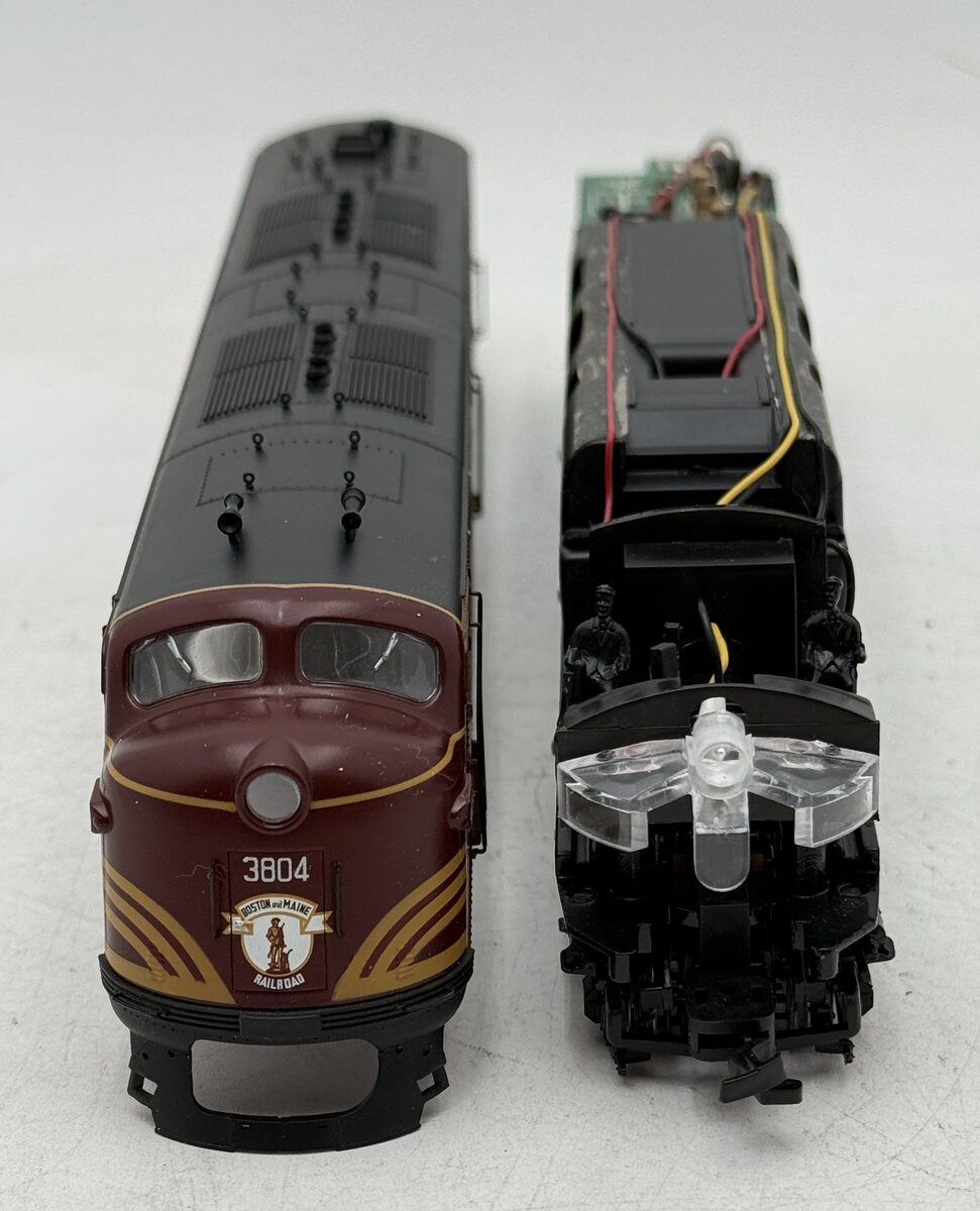 Proto 2000 21056 HO Scale Boston Maine (A unit) E7 Diesel Locomotive #3804 LN/Box