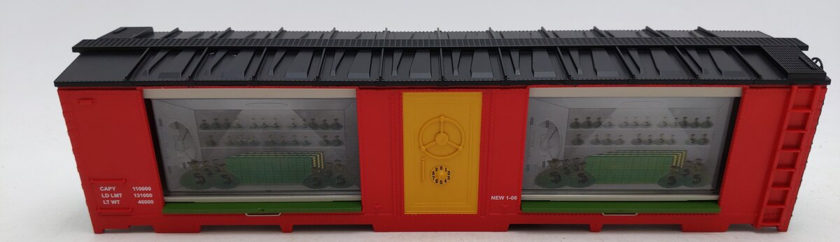 MTH 30-74398 O Atlantic City 40' Window Box Car w/Money/Box