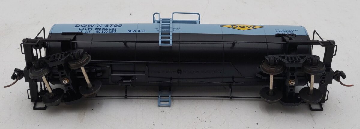 American Models 521-05 S Gauge DOW Tank Car # 8705 LN/Box