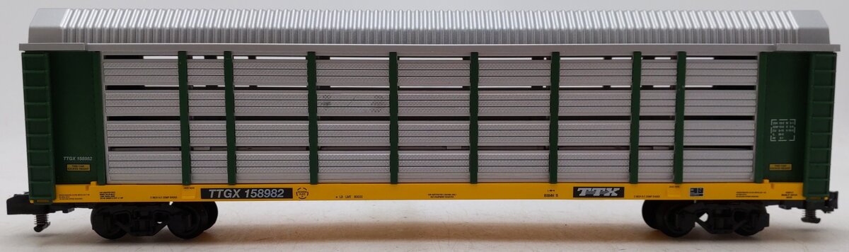 American Flyer 10919011 S Gauge AF Burlington Northern Autorack #158982 EX/Box