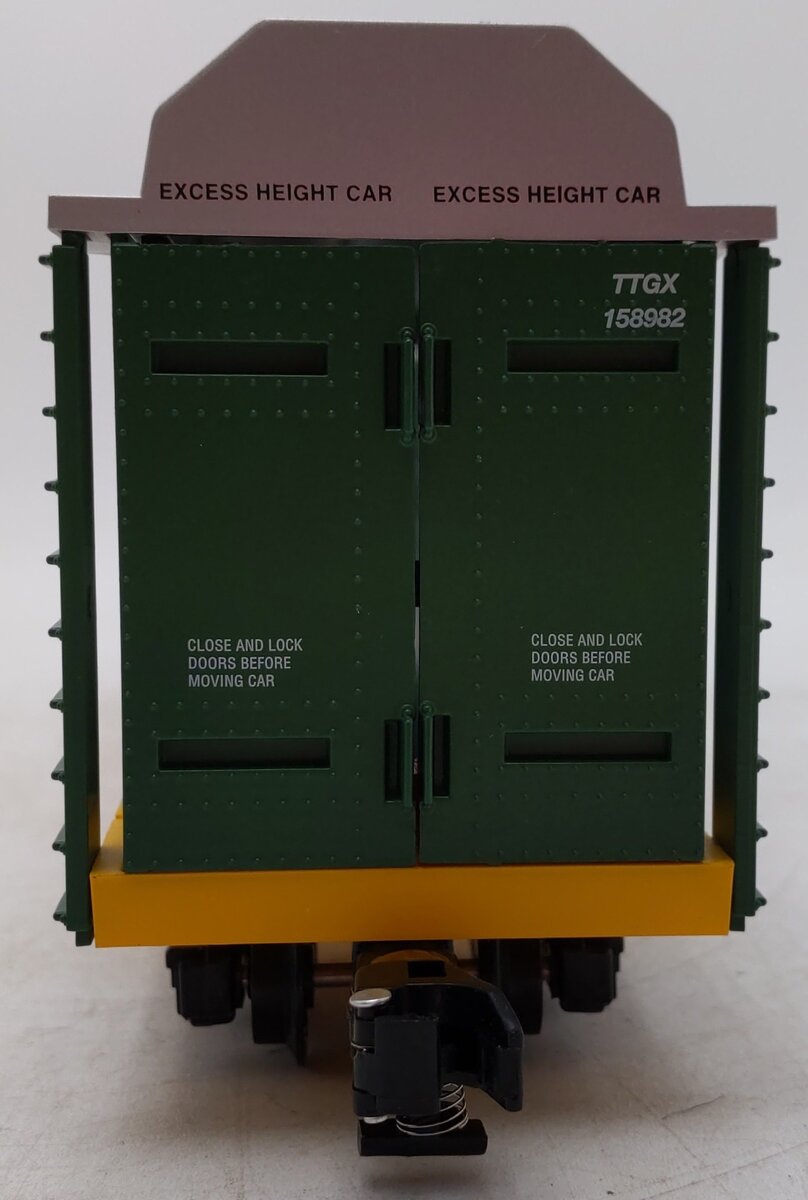 American Flyer 10919011 S Gauge AF Burlington Northern Autorack #158982 EX/Box