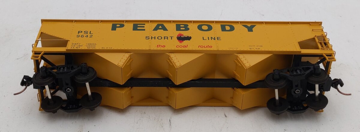 American Models 3372  S Scale Peabody AAR 3 Bay Hopper #9642 LN/Box