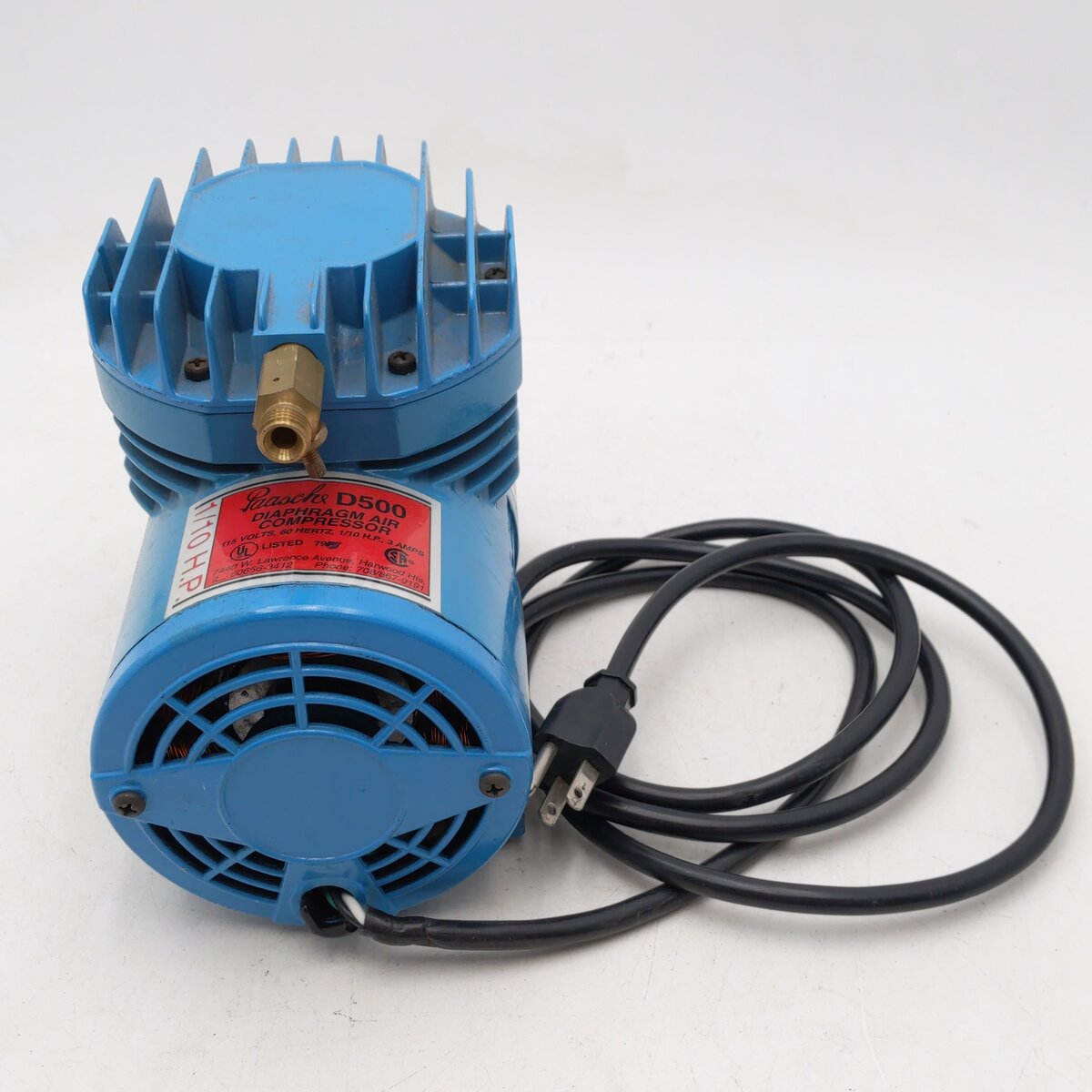Paasche D500 1:10 Horsepower Air Compressor EX