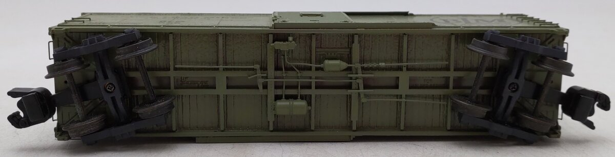 S Gauge Custom Painted Bruce Lead Mines Boxcar #525 (Hi-Rail)/Box