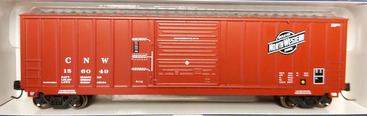 Athearn 1185 N Chicago & North Western 50' Berwick Box #156049