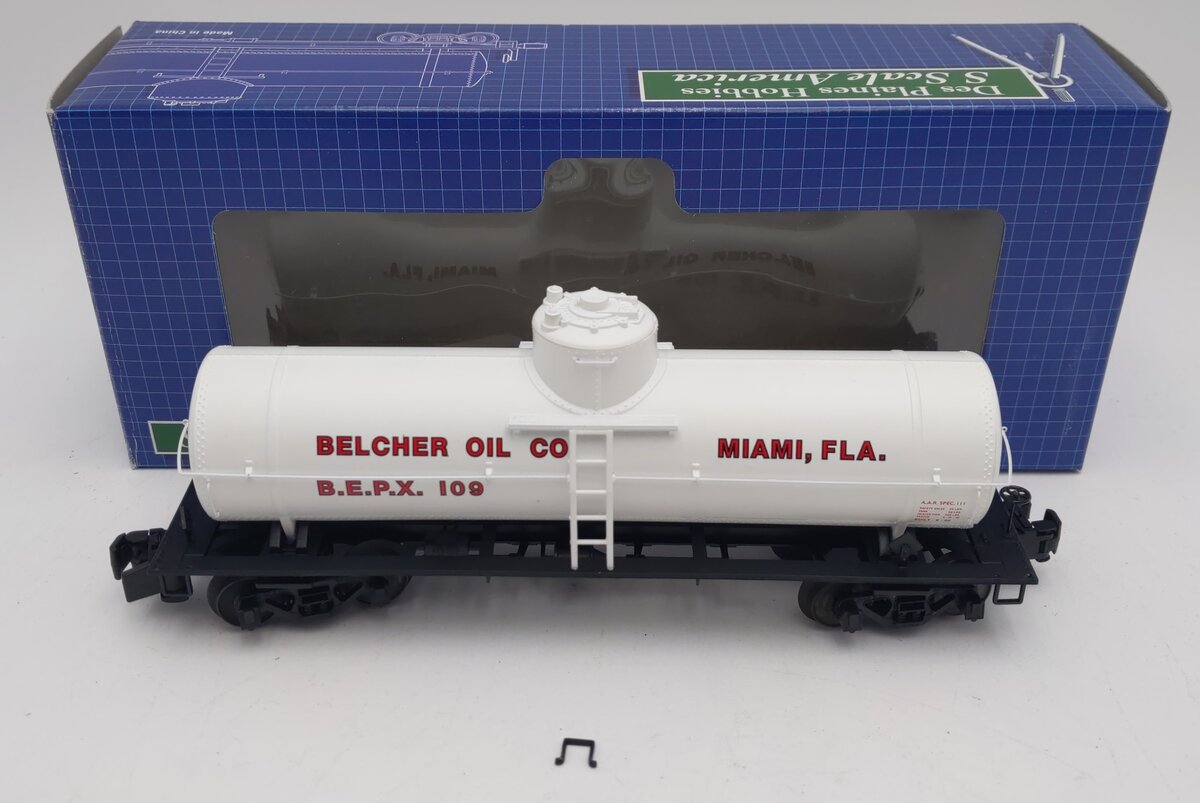 Des Plaines Hobbies DPS14081 Belcher Oil Co Flyer Compatible Tank Car #109 EX/Box