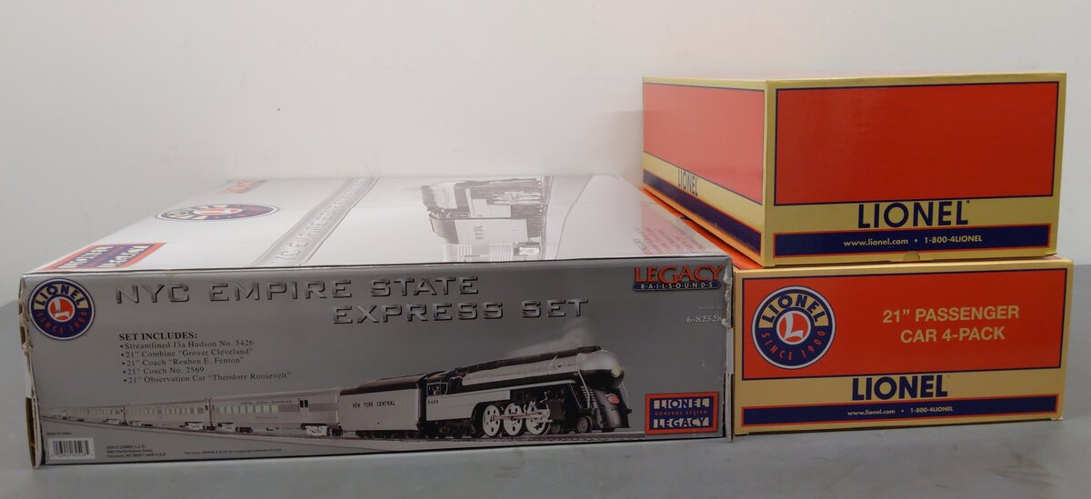 Lionel 6-82528 O NYC Empire State Express J3A Steam Train Set #5426 EX/Box