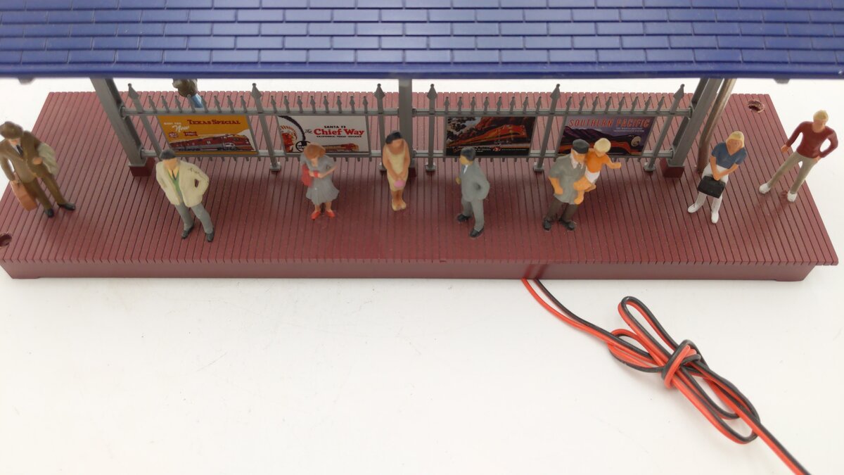 Lionel 6-37829 O Polar Express Station Platform VG/Box