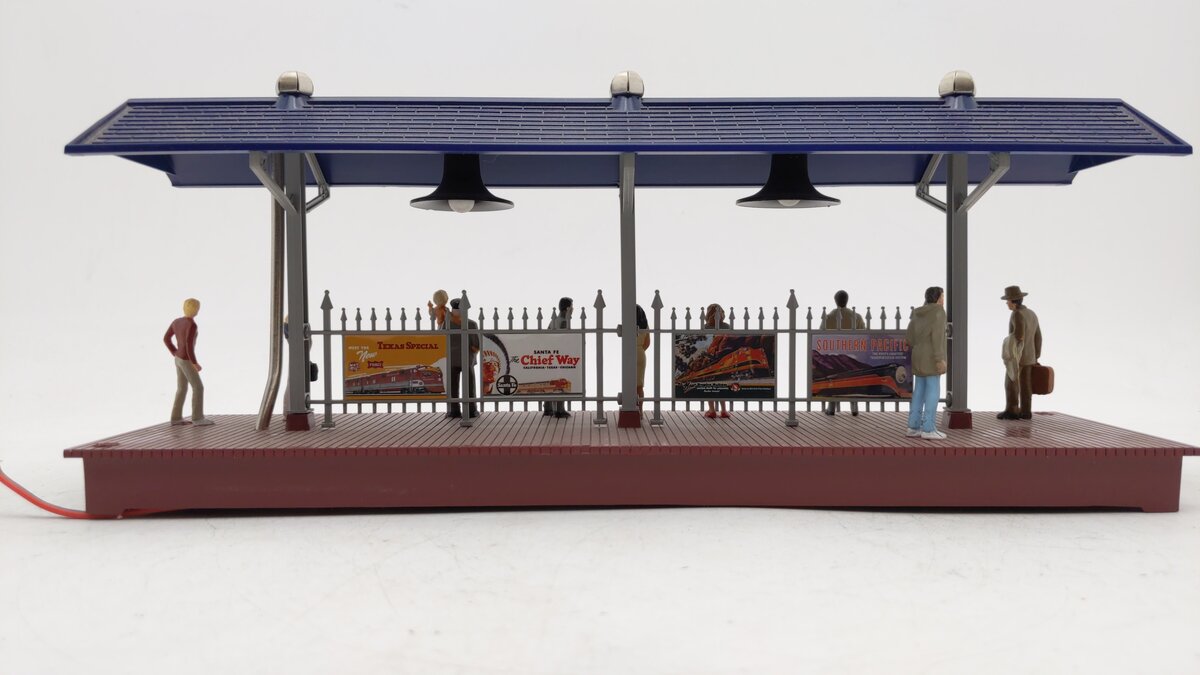 Lionel 6-37829 O Polar Express Station Platform VG/Box