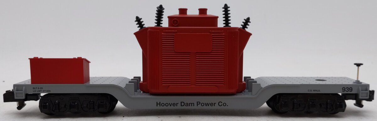 American Flyer 6-48271 S Hoover Dam Power Company Flat Car w/Transformer EX/Box