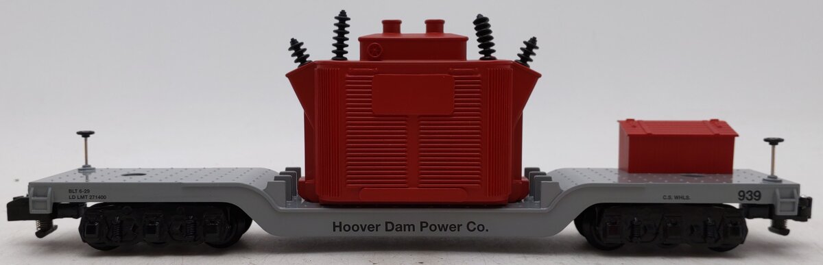 American Flyer 6-48271 S Hoover Dam Power Company Flat Car w/Transformer EX/Box