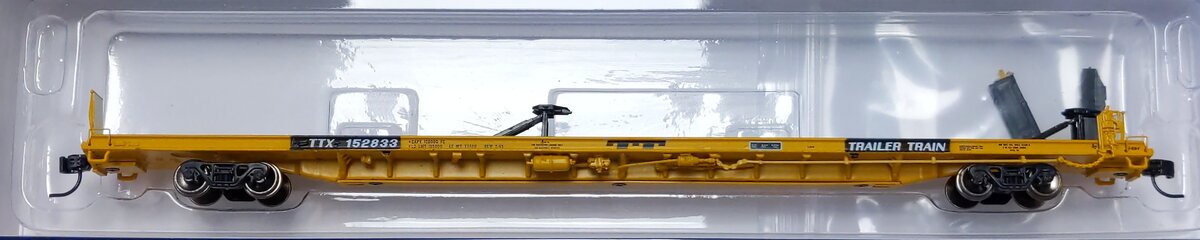 Athearn 14347 N Scale TTX Corporation F89F TOFC Flat Car #153221
