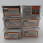 Con-Cor N Scale Assorted Amtrak Dummy B Unit & Passenger Cars [6] LN/Box
