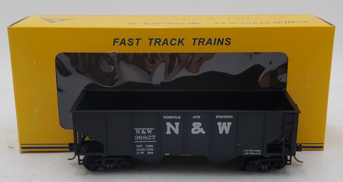 American Models 305 S Scale Norfolk & Western Hopper #38827 LN/Box