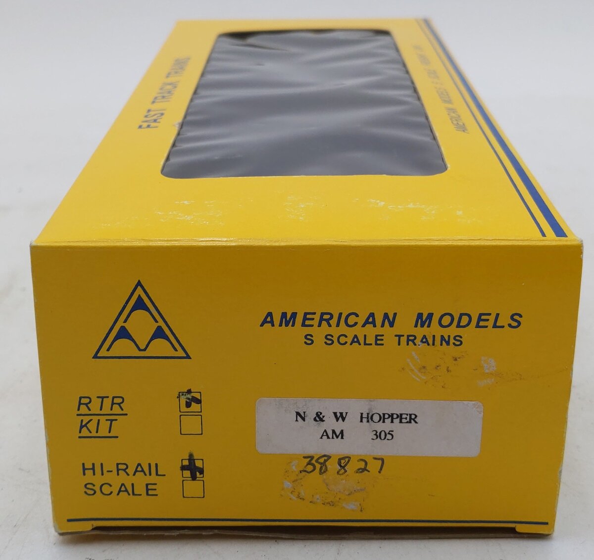 American Models 305 S Scale Norfolk & Western Hopper #38827 LN/Box