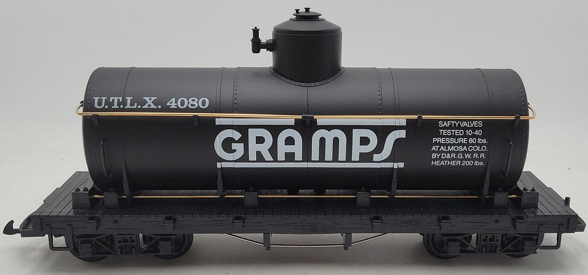LGB 4080-Y02 G-Scale UTLX GRAMPS Tank Car #4080 EX/Box