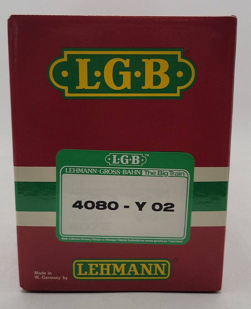 LGB 4080-Y02 G-Scale UTLX GRAMPS Tank Car #4080 EX/Box