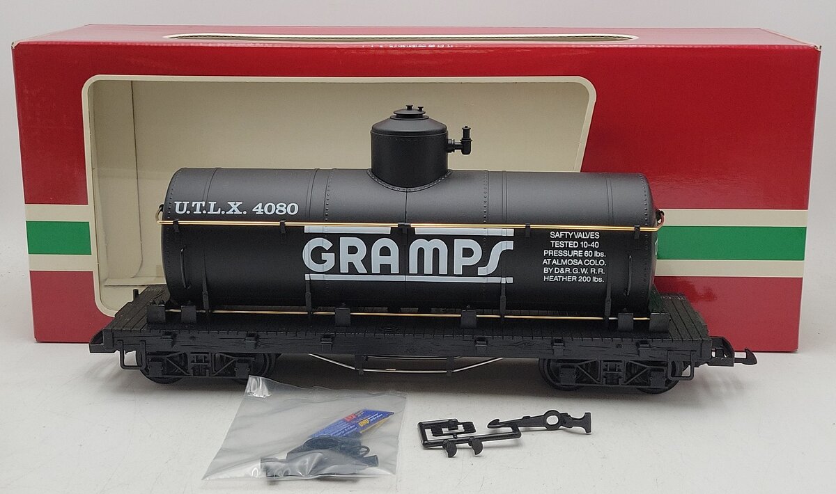 LGB 4080-Y02 G-Scale UTLX GRAMPS Tank Car #4080 EX/Box
