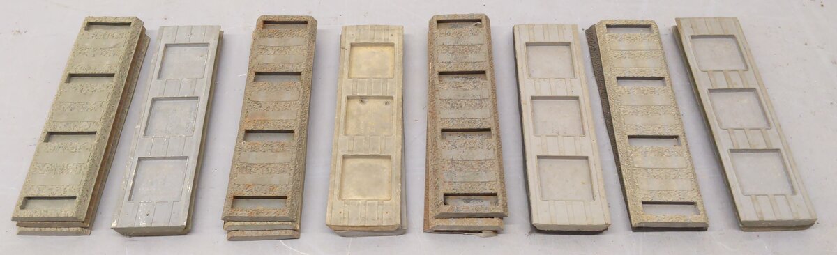 American Flyer 726 Vintage S Gauge Straight Rubber Roadbed (19) VG