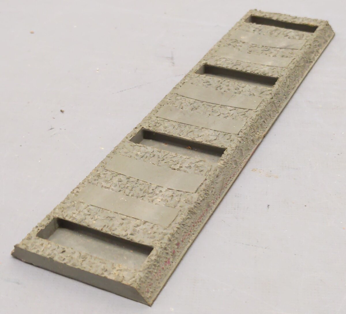 American Flyer 726 Vintage S Gauge Straight Rubber Roadbed (19) VG