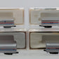 Con-Cor N Scale Amtrak Assorted Freight Cars: #1522, #1407 [4] LN/Box