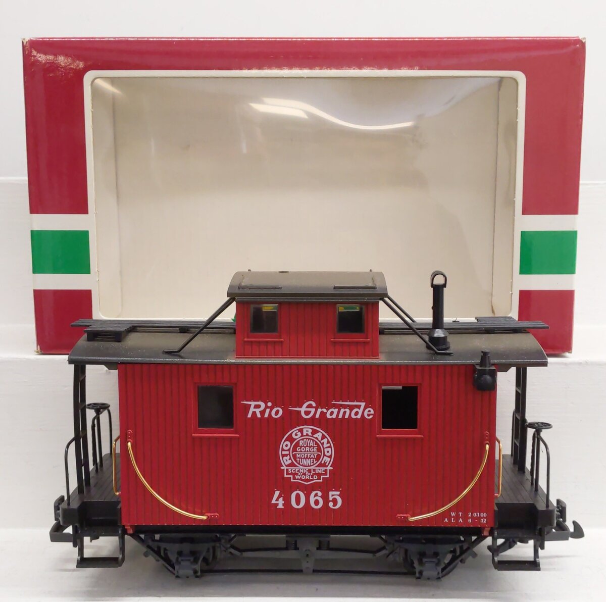 LGB 4065 G Scale Rio Grande Cupola Caboose EX/Box