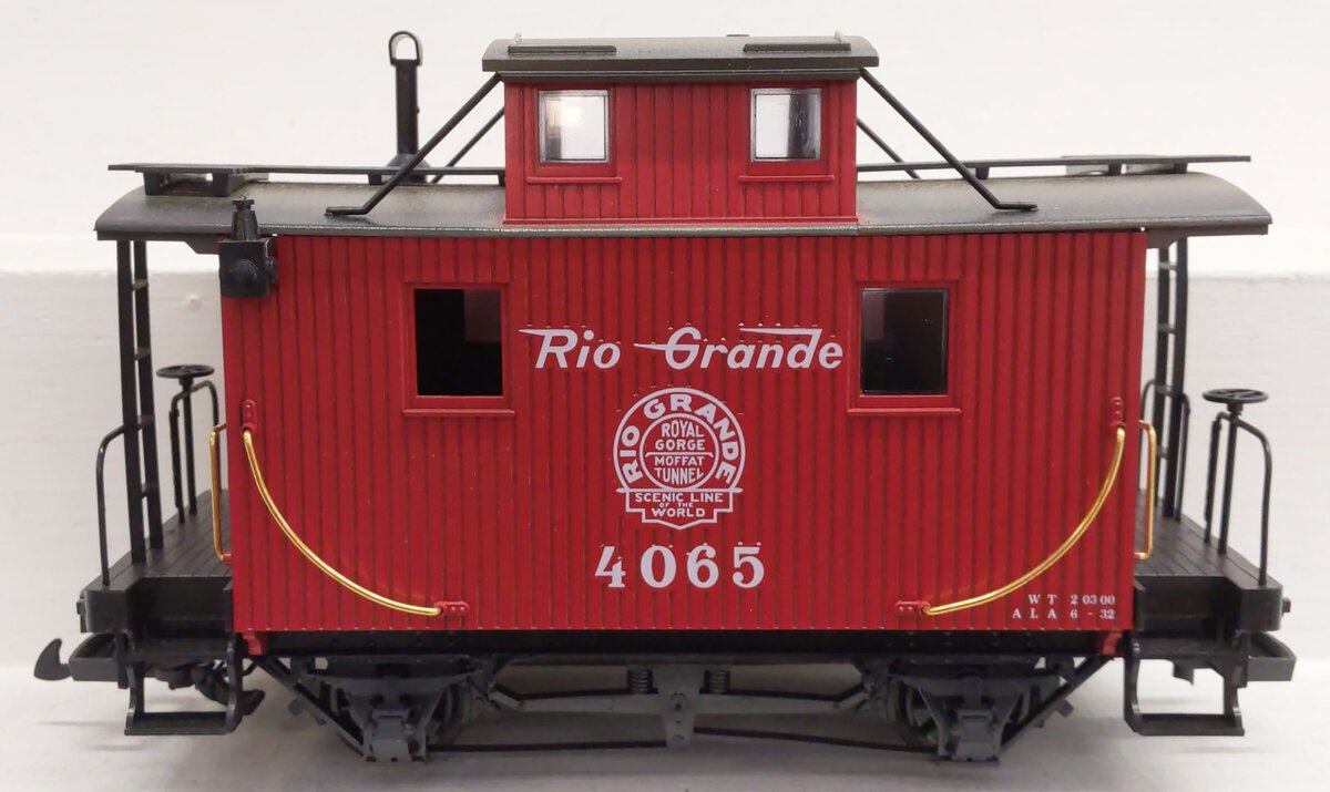 LGB 4065 G Scale Rio Grande Cupola Caboose EX/Box