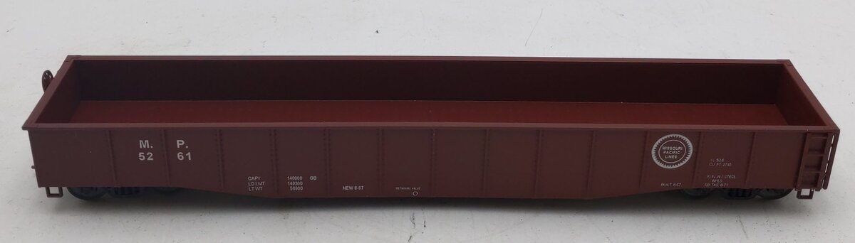 American Models 4428 S Scale Missouri Pacific Gondola #5261 LN/Box