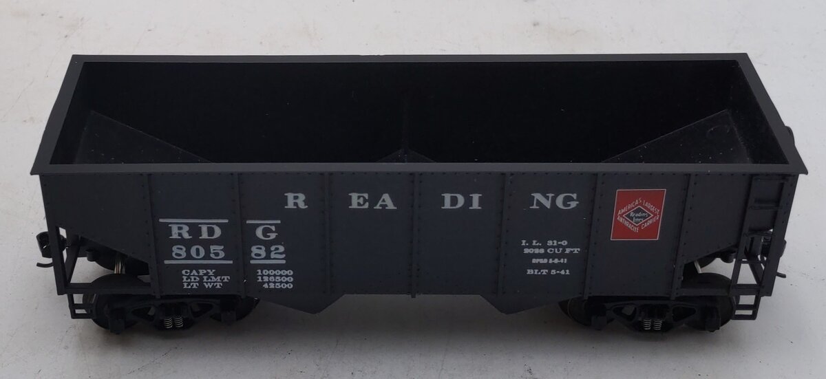 American Models S Scale Reading Hopper Car #80582 LN/Box