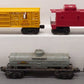 Lionel Vintage O Gauge Freight Cars: 3469, 6035, 6111, 6473, Caboose [5] VG