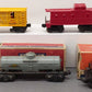 Lionel Vintage O Gauge Freight Cars: 3469, 6035, 6111, 6473, Caboose [5] VG
