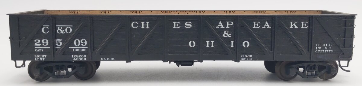 Des Plaines Hobbies SSA16051 S Chesapeake & Ohio USRA Woodside Gondola #29509 VG/Box