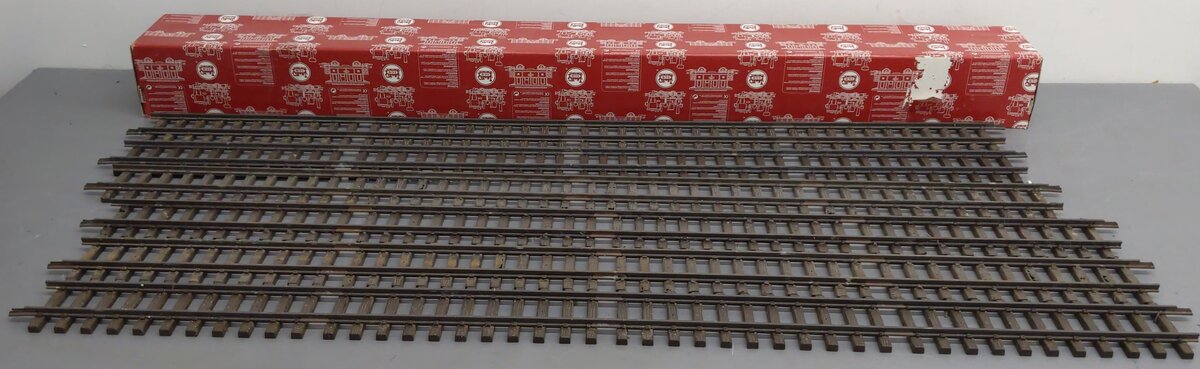 LGB 10610 G Gauge 48 Straight Track Box (Box of 6) VG/Box