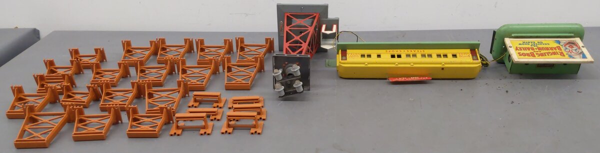 American Flyer Vintage S Gauge Accessories #774,780,767,577 [4] VG