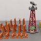 American Flyer Vintage S Gauge Accessories #774,780,767,577 [4] VG
