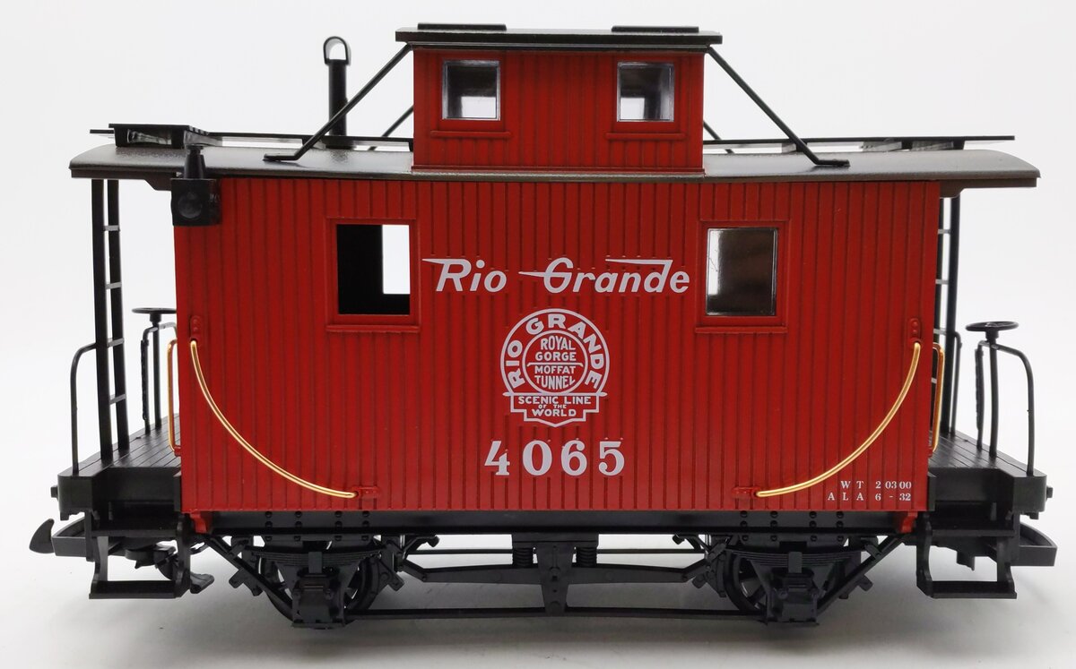 LGB 4065 G Scale Denver & Rio Grande Western Cupola Caboose #4065 EX/Box